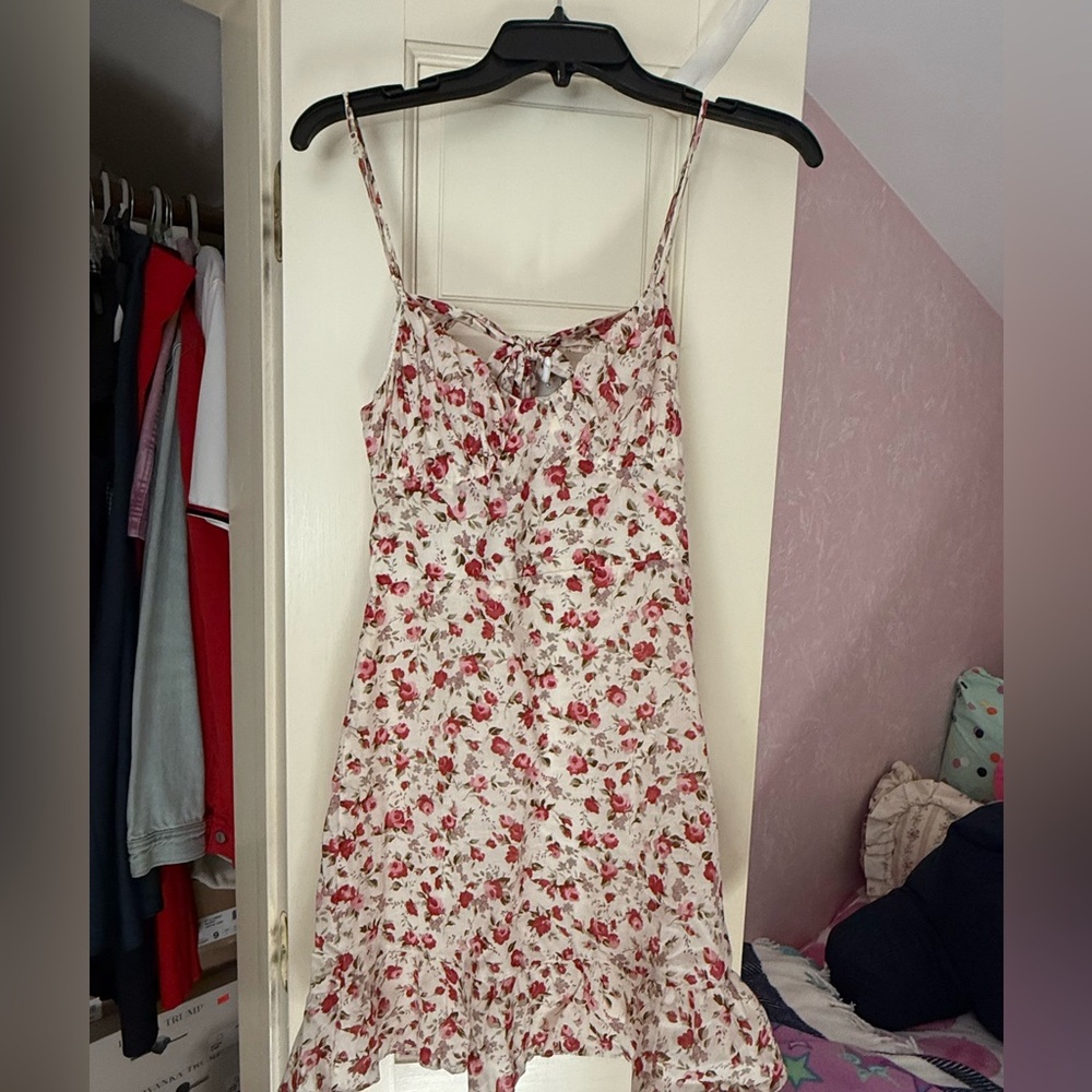 Floral Sleeveless Dress- Sweet Pot